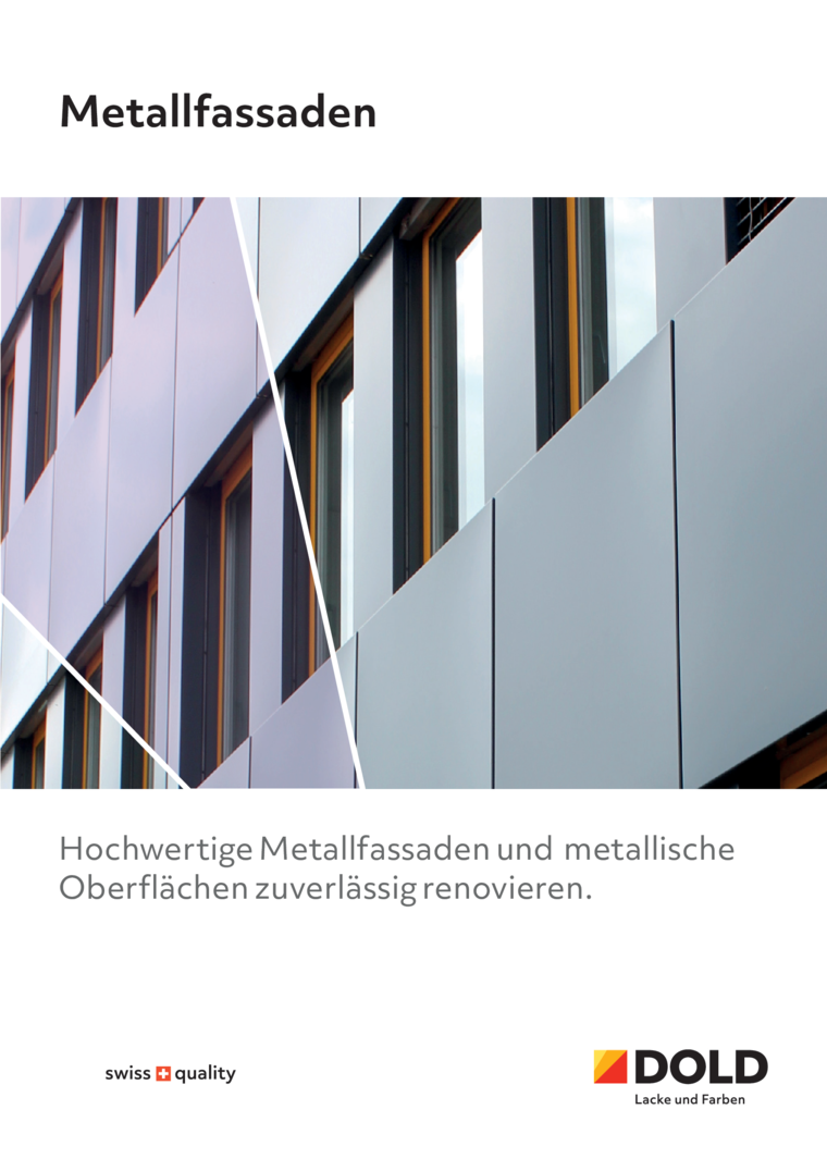Brosch&uuml;re Metallfassaden