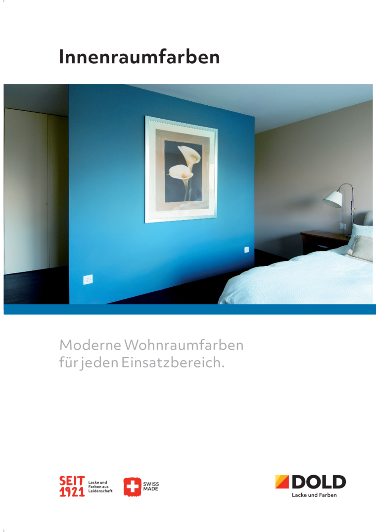 Brosch&uuml;re Innenraumfarben
