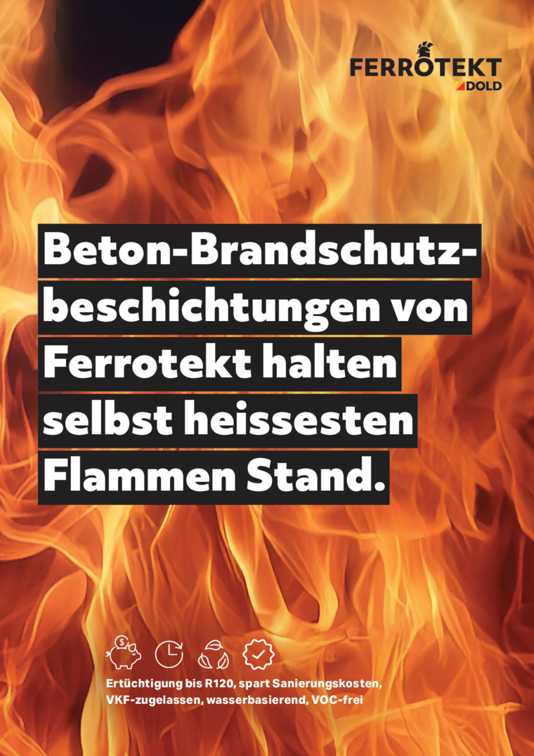 Brosch&uuml;re Betonbrandschutz