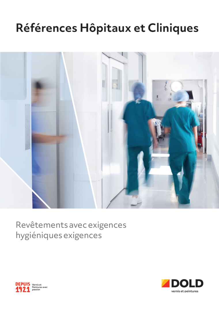 Brochure R&eacute;f&eacute;rences H&ocirc;pitaux et cliniques