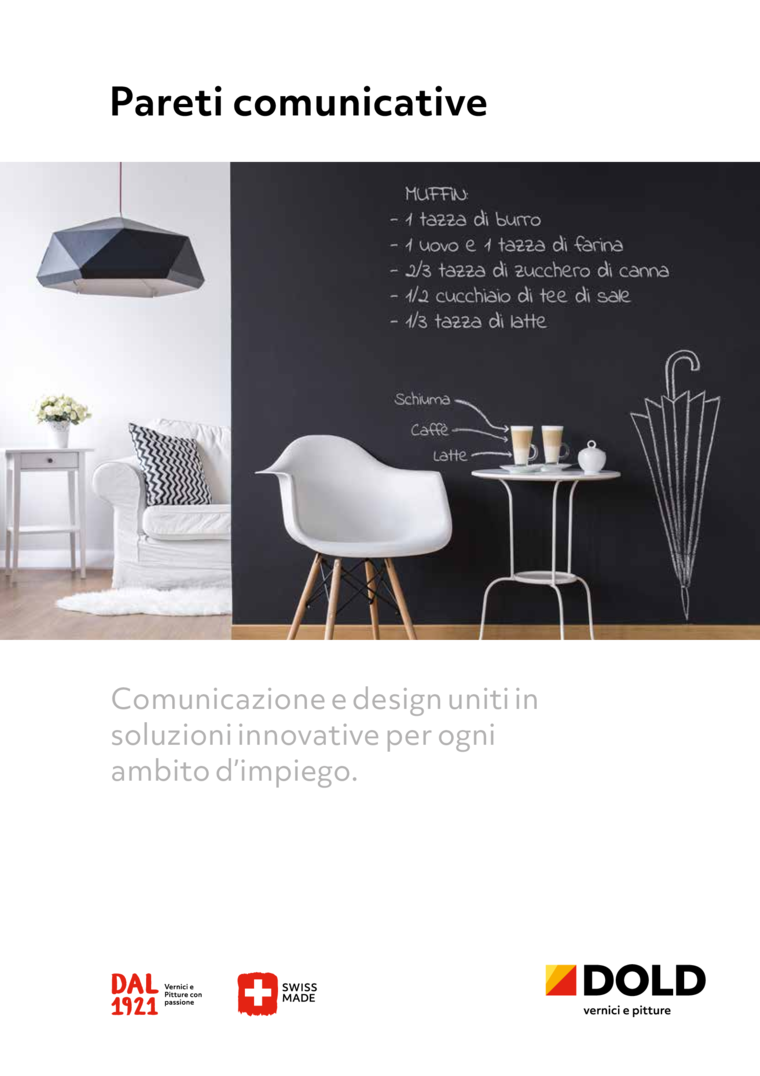 Brochure Pareti comunicative