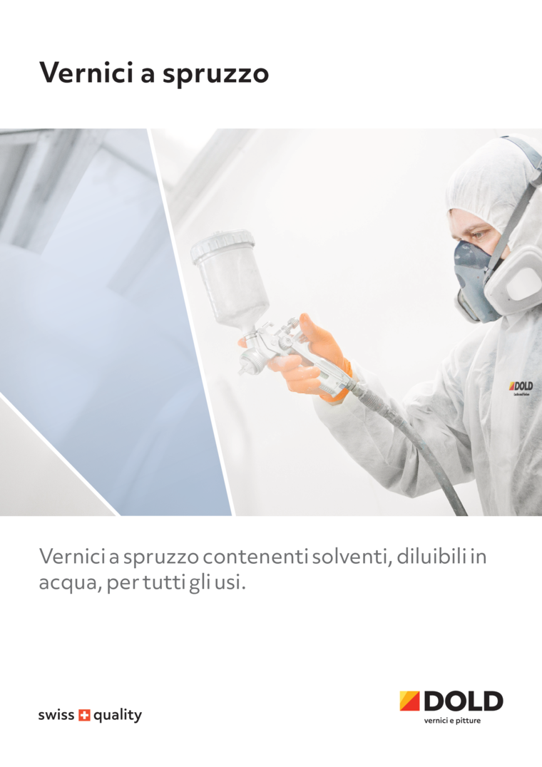 Brochure Vernici a spruzzo