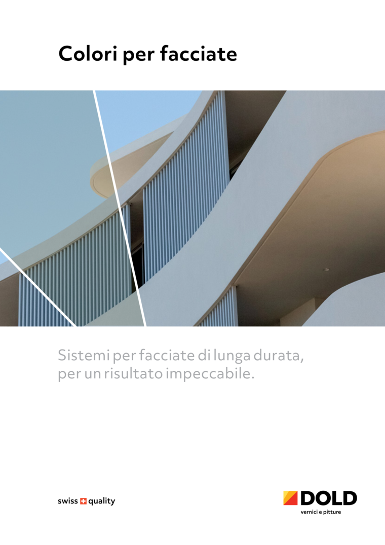 Brochure Fondi e pitture per facciate