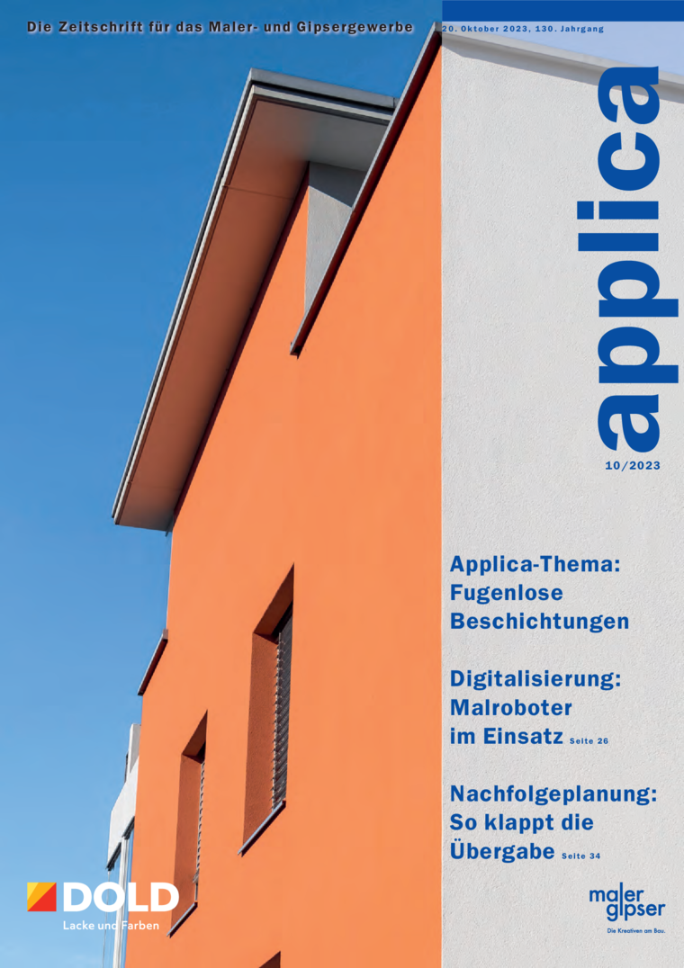 Fassadensanierung mit unserer Fassadenfarbe Mattica-Plus