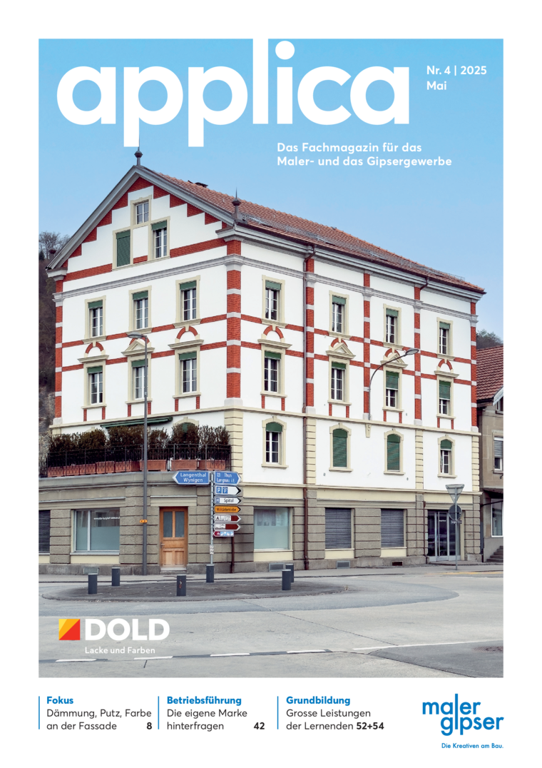 Farbe an der Fassade aus bauphysikalischer Sicht